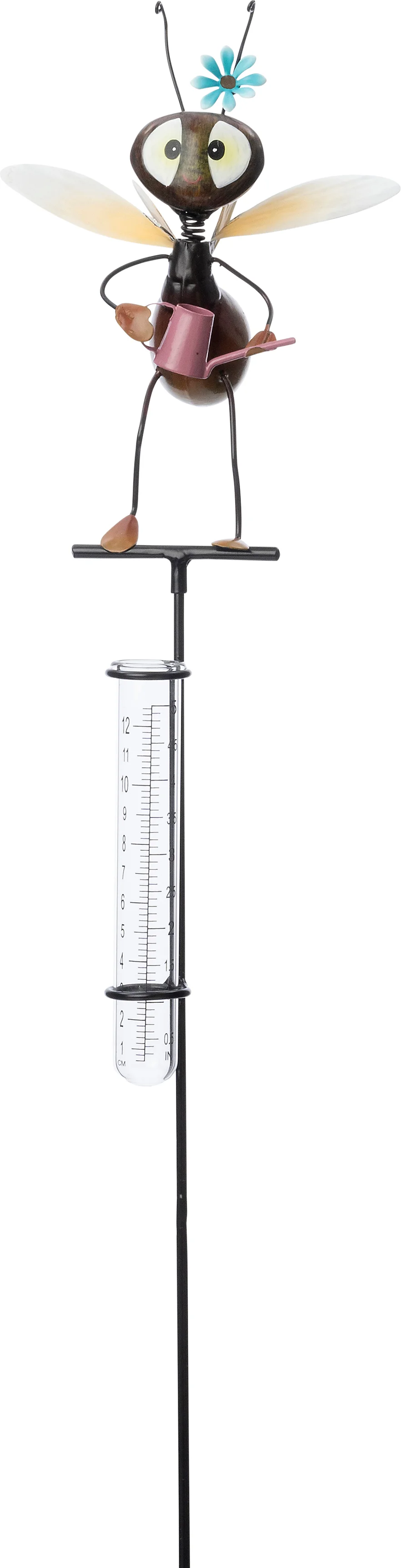 Intratuin regenmeter op stok mier met gieter 7 x 7 x 74 cm
