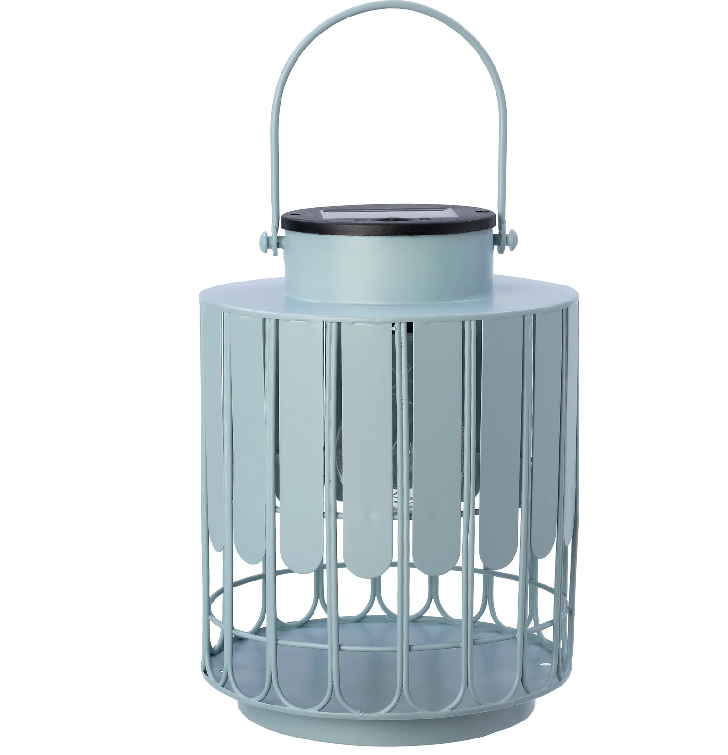 Intratuin lantaarn Mia blauw D 16 H 21 cm