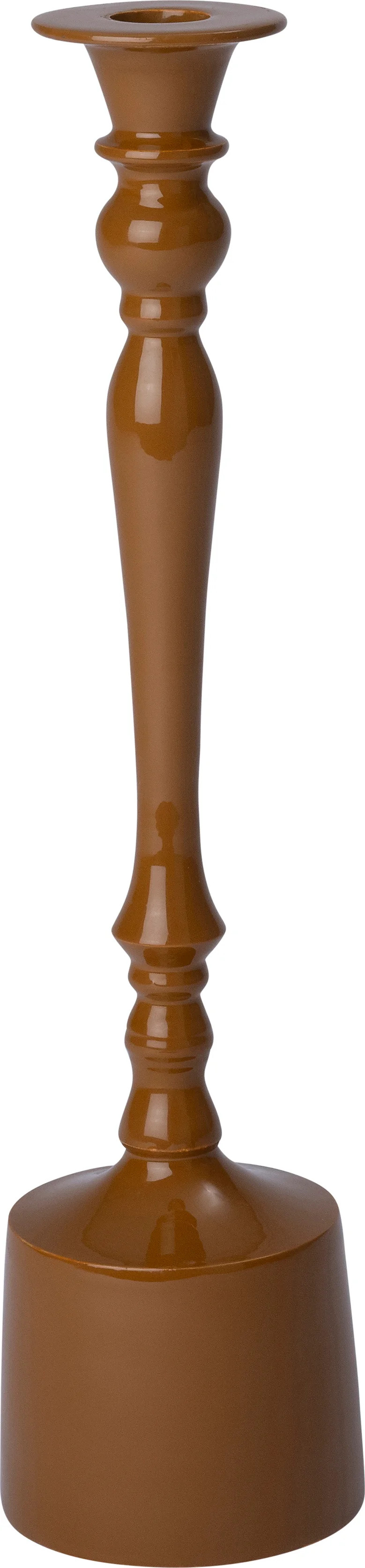 Intratuin kandelaar Heros bruin D 9 H 36 cm