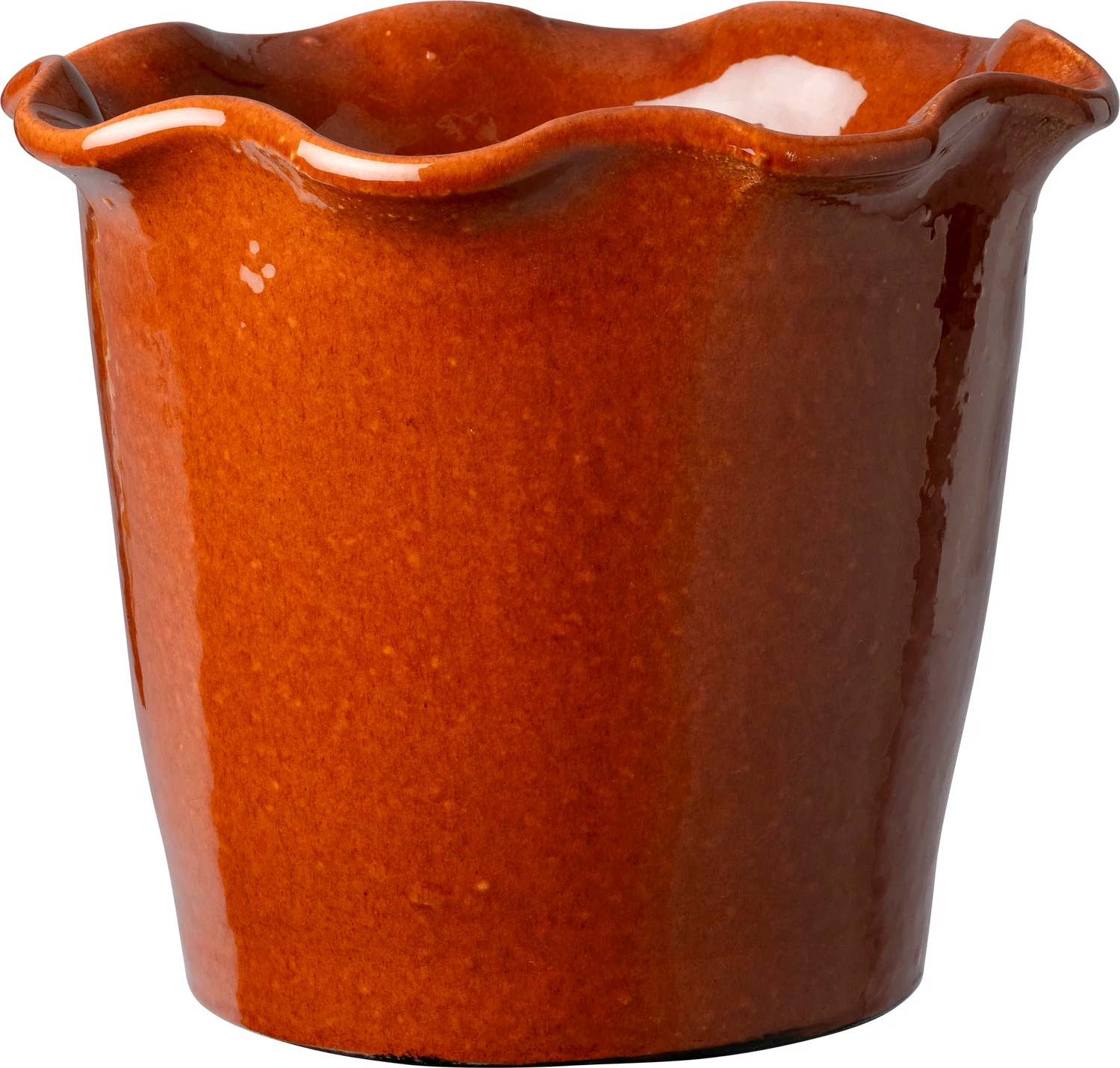 Intratuin bloempot Almer bruin D 19 H 17 cm