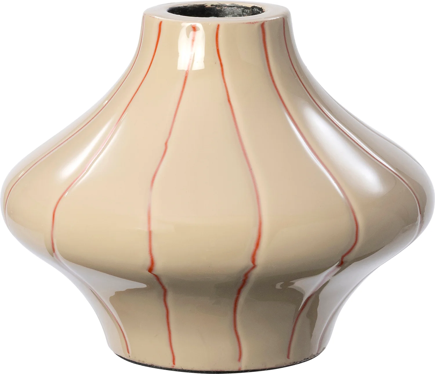 Intratuin kandelaar Thorne beige D 10 H 8 cm