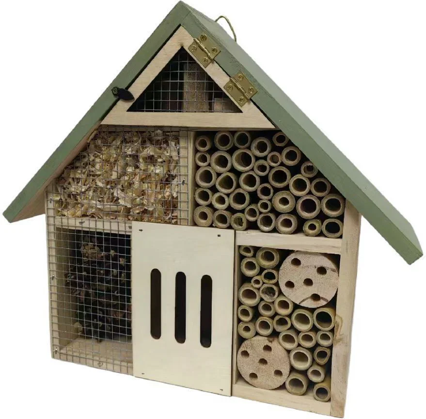 Intratuin insectenhotel Gijs insecten naturel 30,5 x 9 x 28,5 cm
