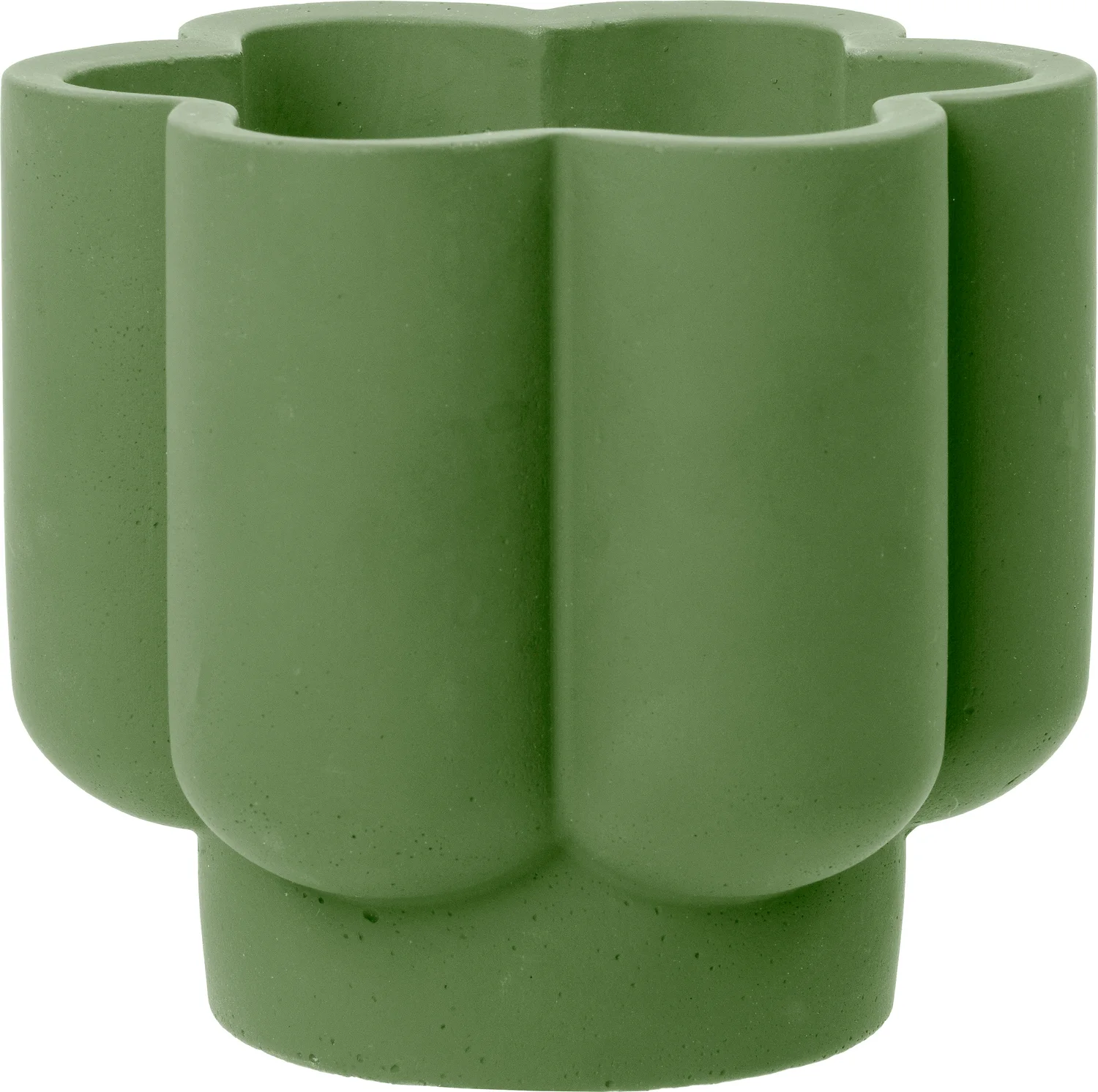 Intratuin kaars in pot BloomLight groen 14 uur D 13 H 12 cm