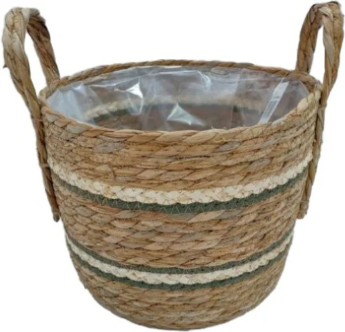 Intratuin plantenmand Lemgro Gras naturel D 25 H 20 cm