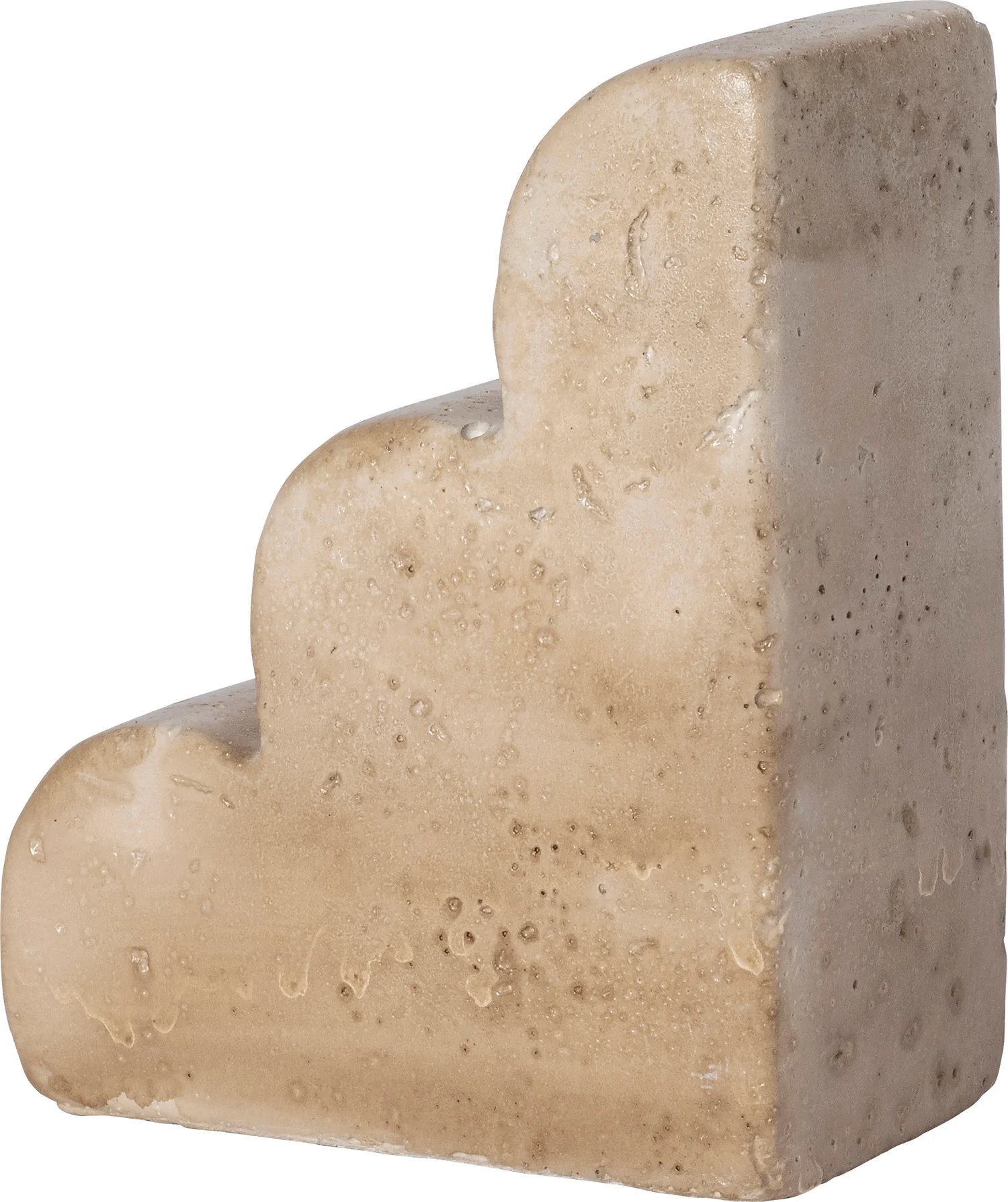 Intratuin boekensteun Sylt beige 20 x 5 x 12 cm