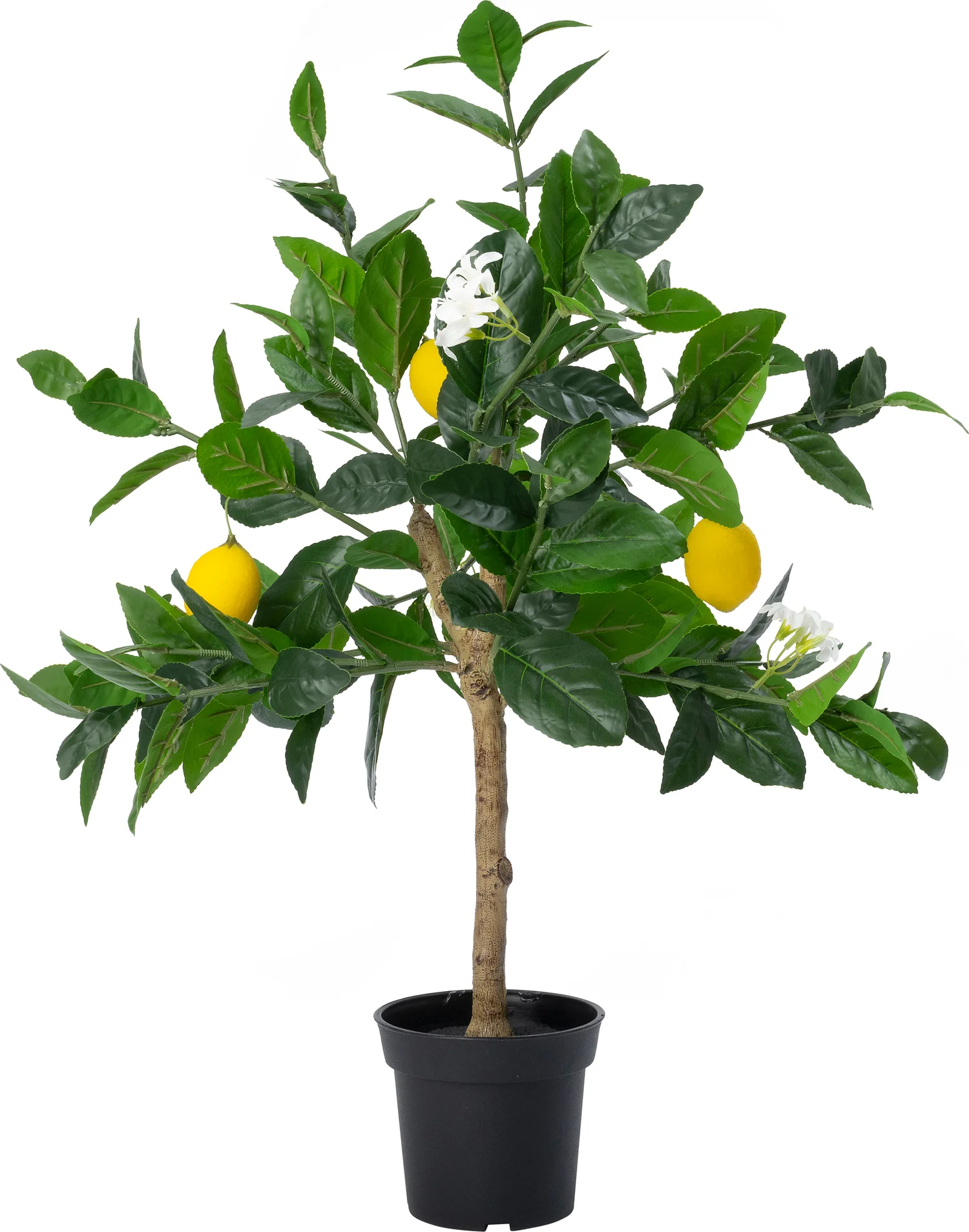 Intratuin kunstplant Limoenboom geel / wit D 15 H 98
