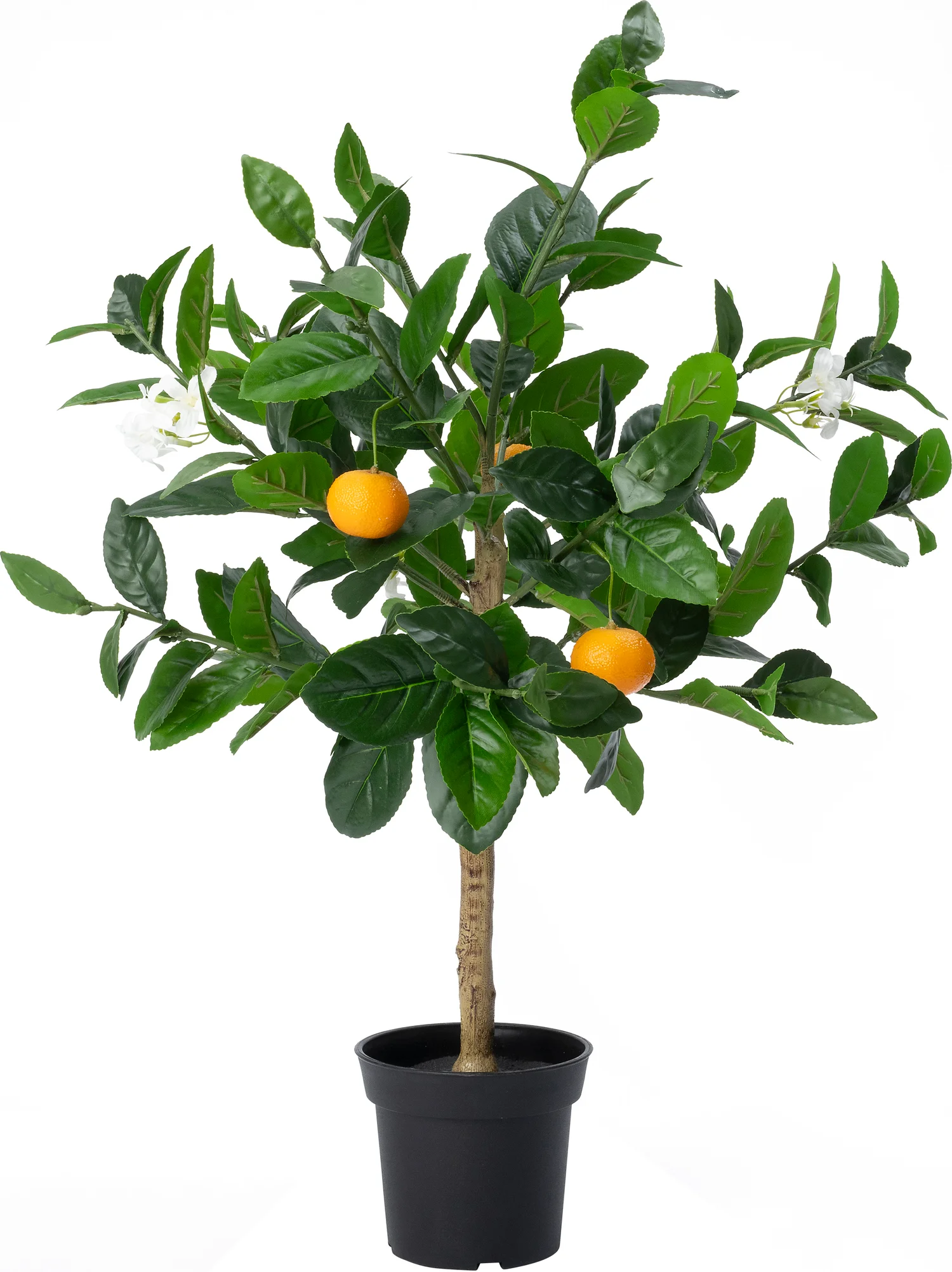 Intratuin kunstplant Sinaasappelboom oranje / wit D 15 H 98