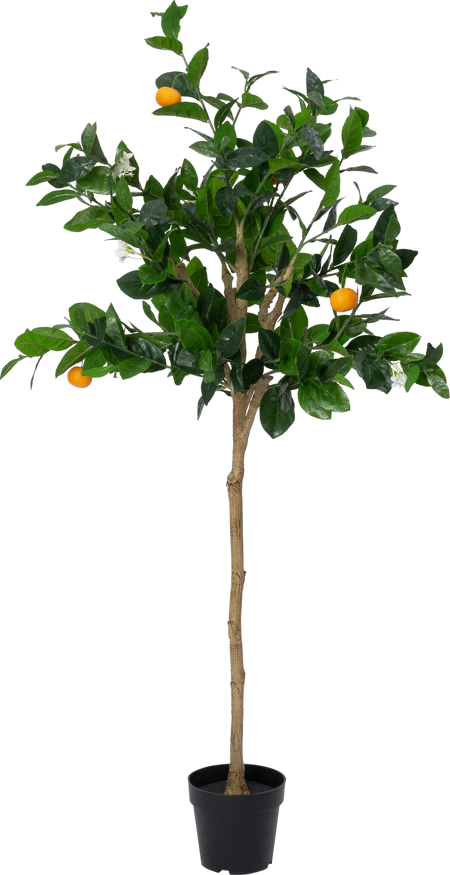 Intratuin kunstplant Sinaasappelboom oranje / wit D 18,5 H 155