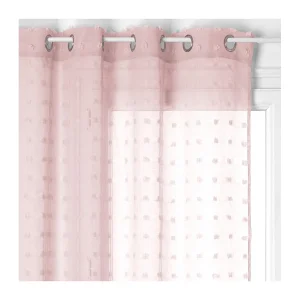 Gordijn polyester roze 240x140cm Gordijn polyester roze 240x140cm